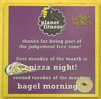 Planet Fitness Pizza Bagel