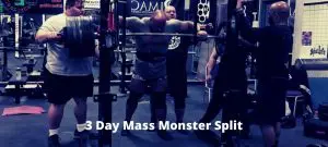 3 Day Mass Monster Split