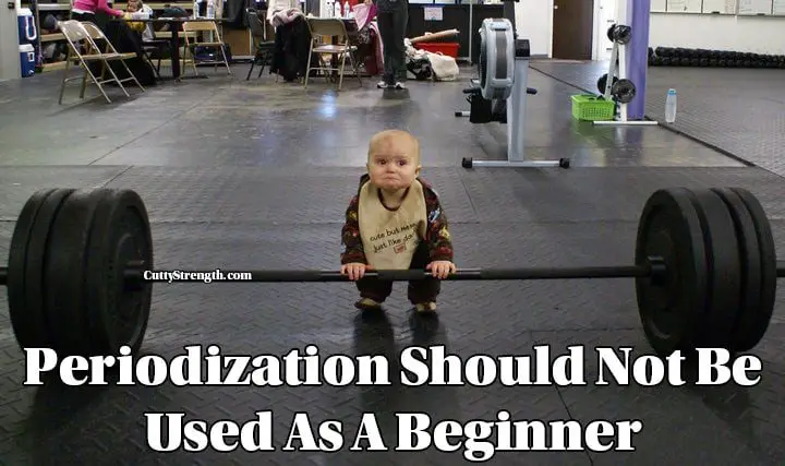 Periodization Should Not Be Used As A Beginner
