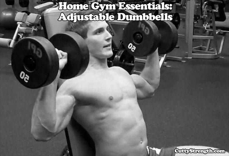 Home Gym Essentials: Adjustable Dumbbells