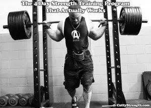 4 Day Strength Training Program