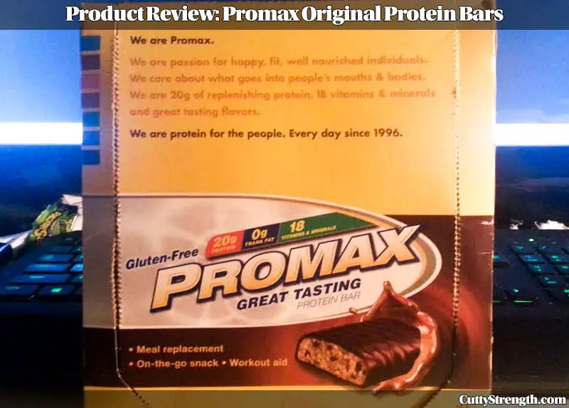 Promax Original Protein Bar Review