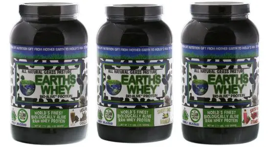 Earth's Whey Flavors
