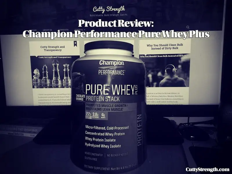 Champion Performance Pure Whey Plus
