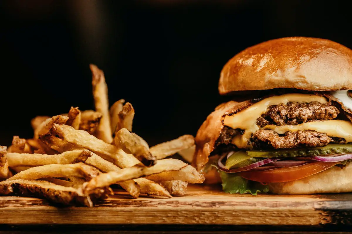 Burger and Fries Cheat Meal