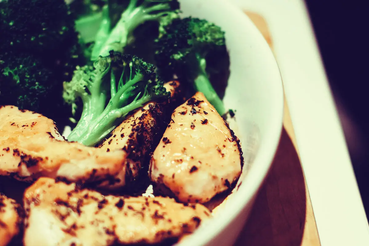 Grilled Chicken and Broccoli