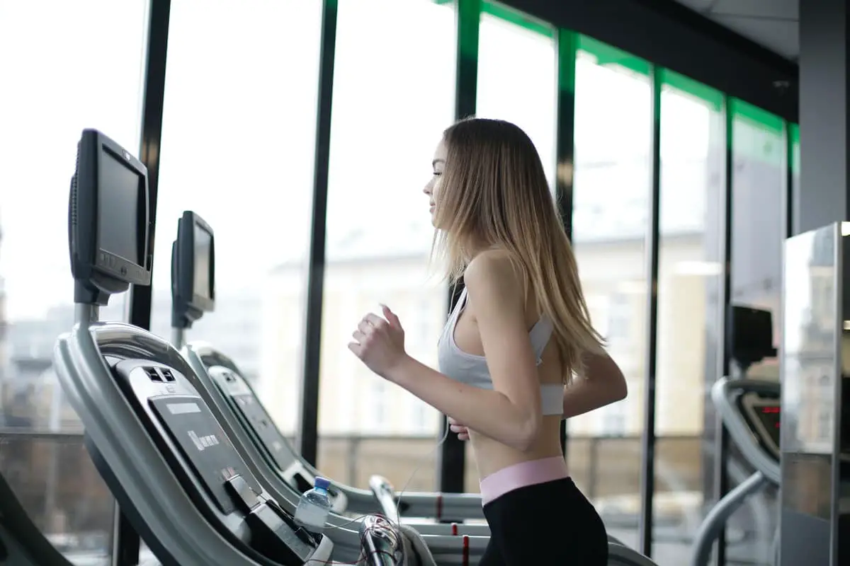 Running on Treadmill