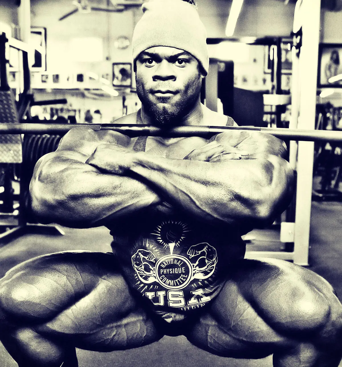 Kai Greene Front Squat