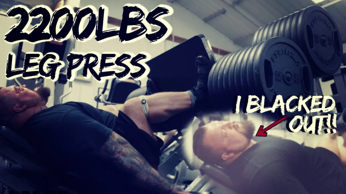 Eddie Hall Leg Press